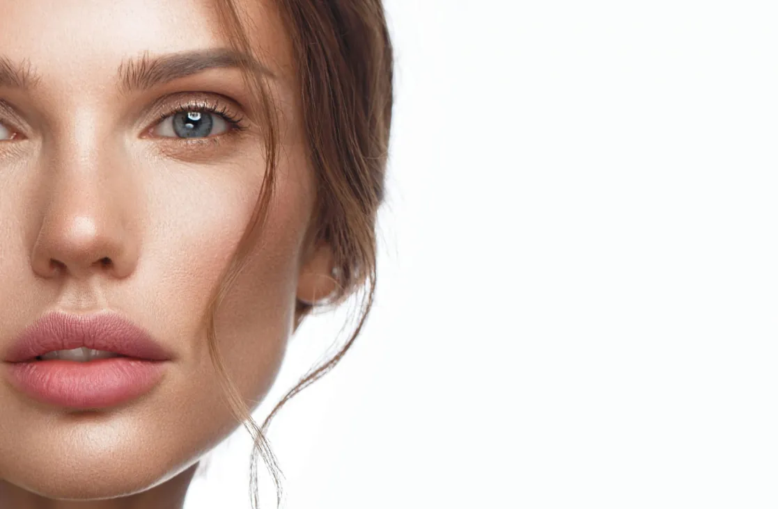 Septoplasty Procedure: Young woman looking at the camera