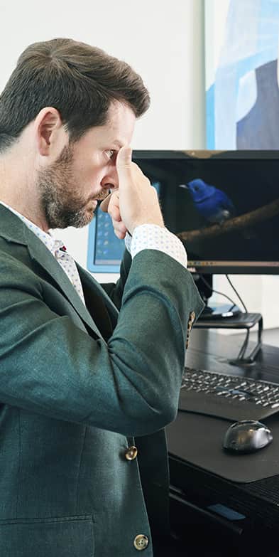 Tip Plasty Dallas: Dr. Bader showcases a tip plasty over videoconference